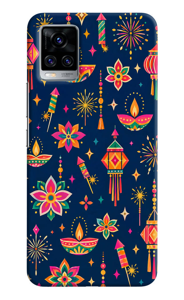 Festive Pop Vivo V20 Pro Hard Case Back Cover by Casekaro