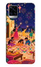 Diwali Night Vivo V20 Pro Hard Case Back Cover by Casekaro