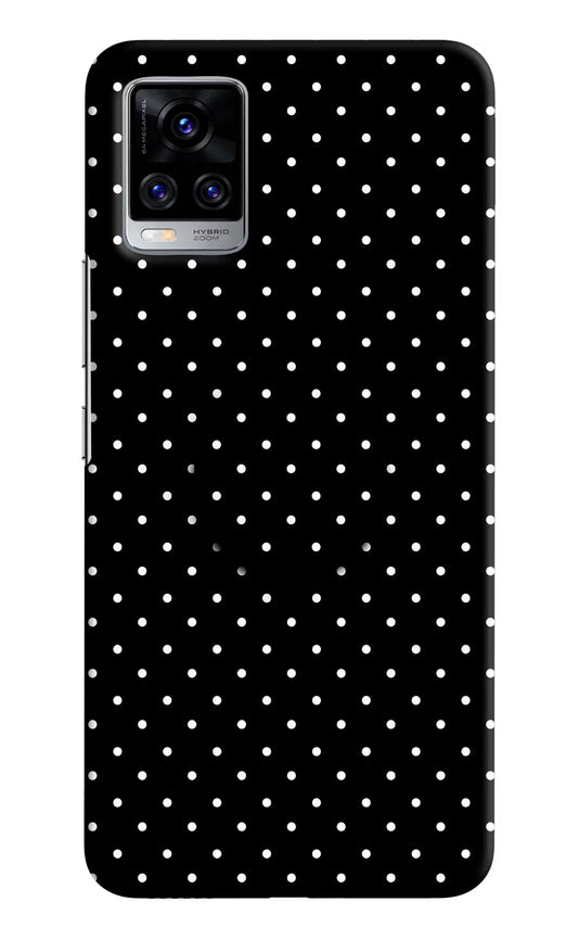 White Dots Vivo V20 Pro Pop Case by Casekaro