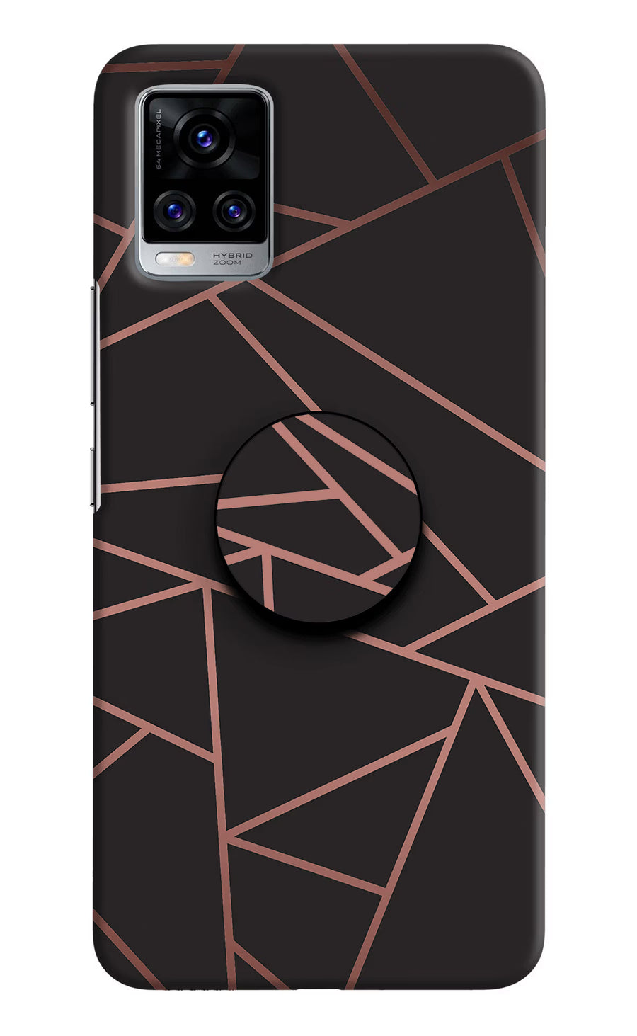 Geometric Pattern Vivo V20 Pro Pop Case, Hard case