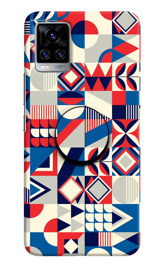 Colorful Pattern Vivo V20 Pro Pop Case by Casekaro