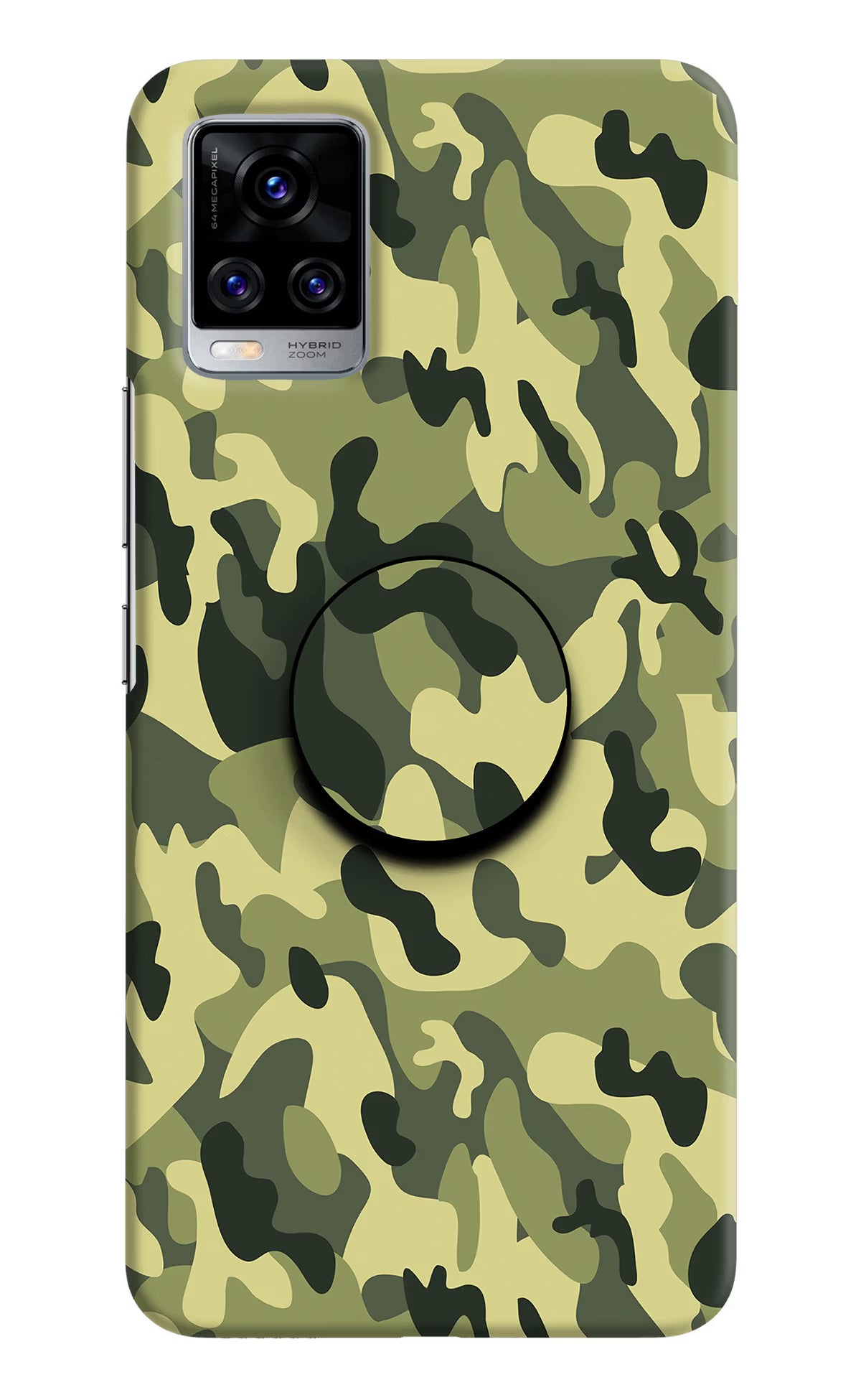 Camouflage Vivo V20 Pro Pop Case by Casekaro