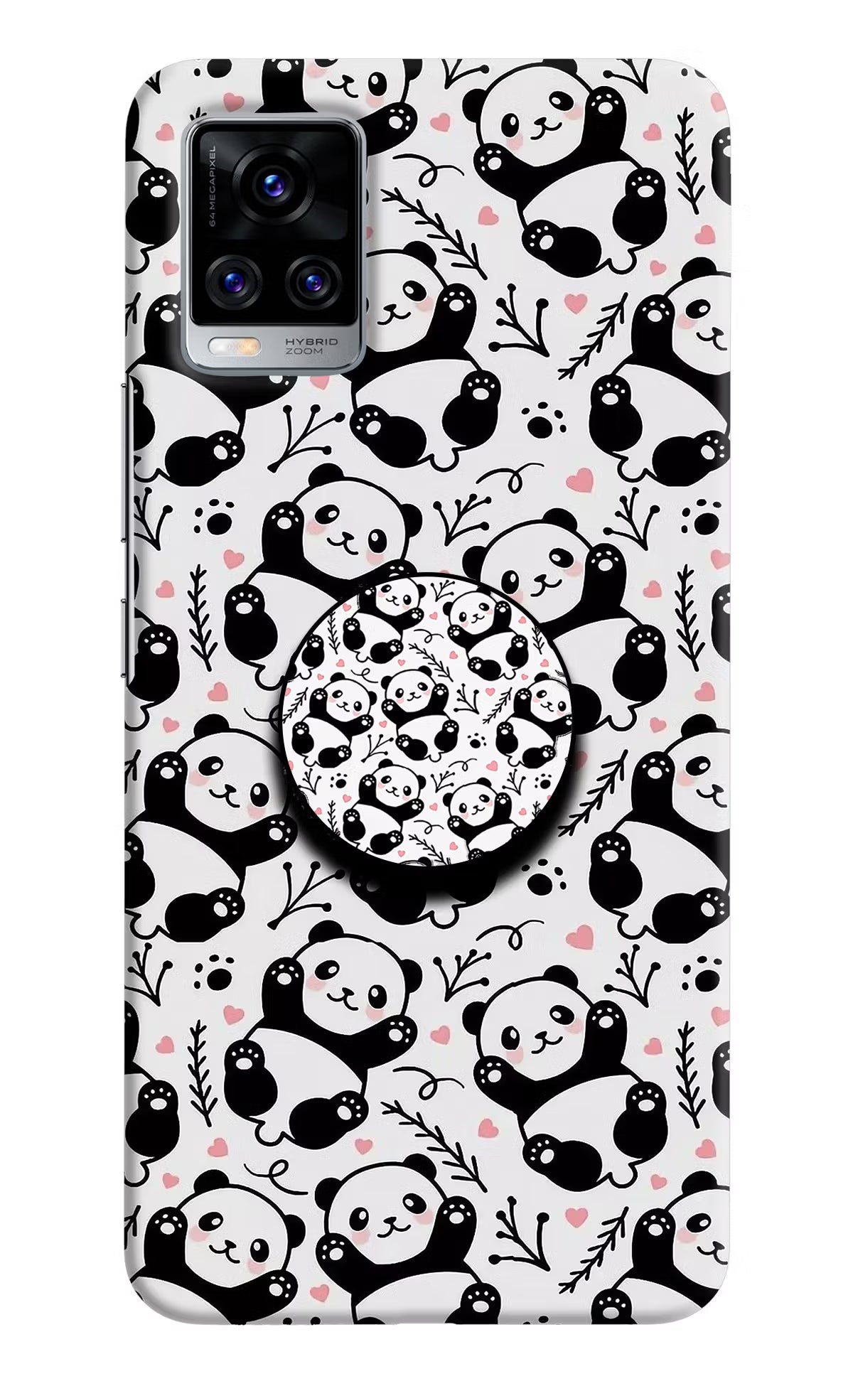 Cute Panda Vivo V20 Pro Pop Case by Casekaro