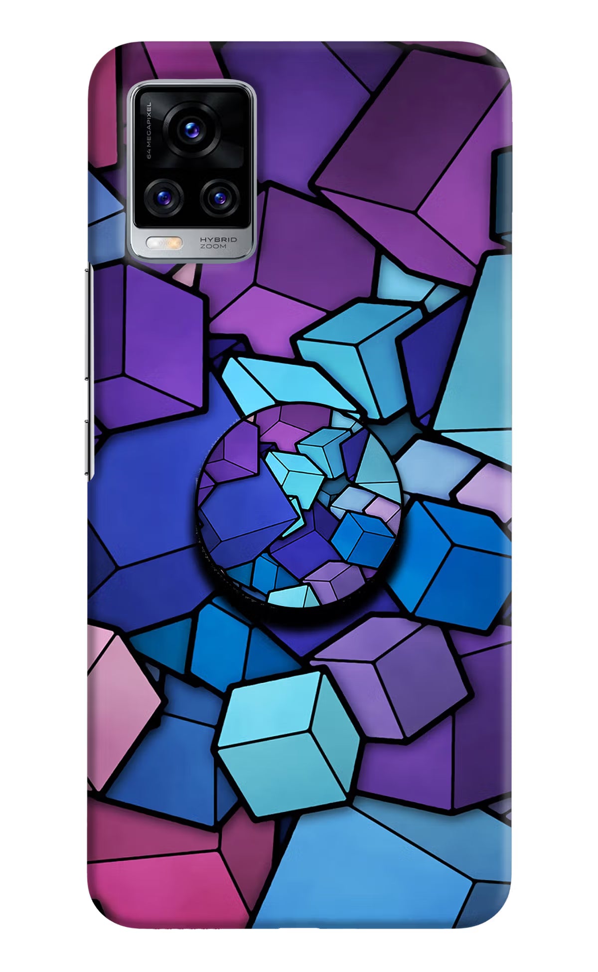 Cubic Abstract Vivo V20 Pro Pop Case by Casekaro