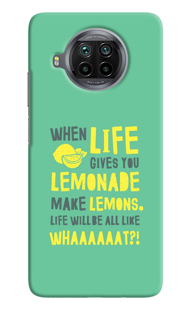 Quote Mi 10i Hard Case Back Cover by Casekaro
