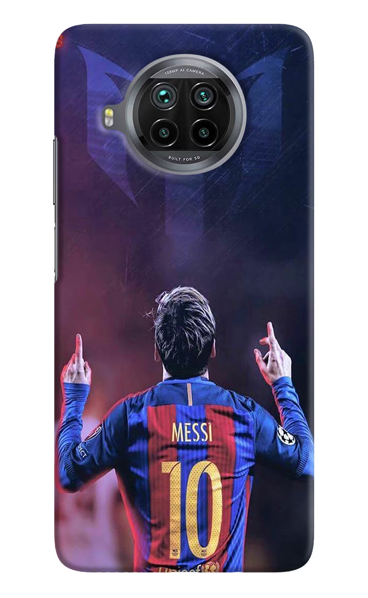 Messi Mi 10i Hard Case Back Cover by Casekaro