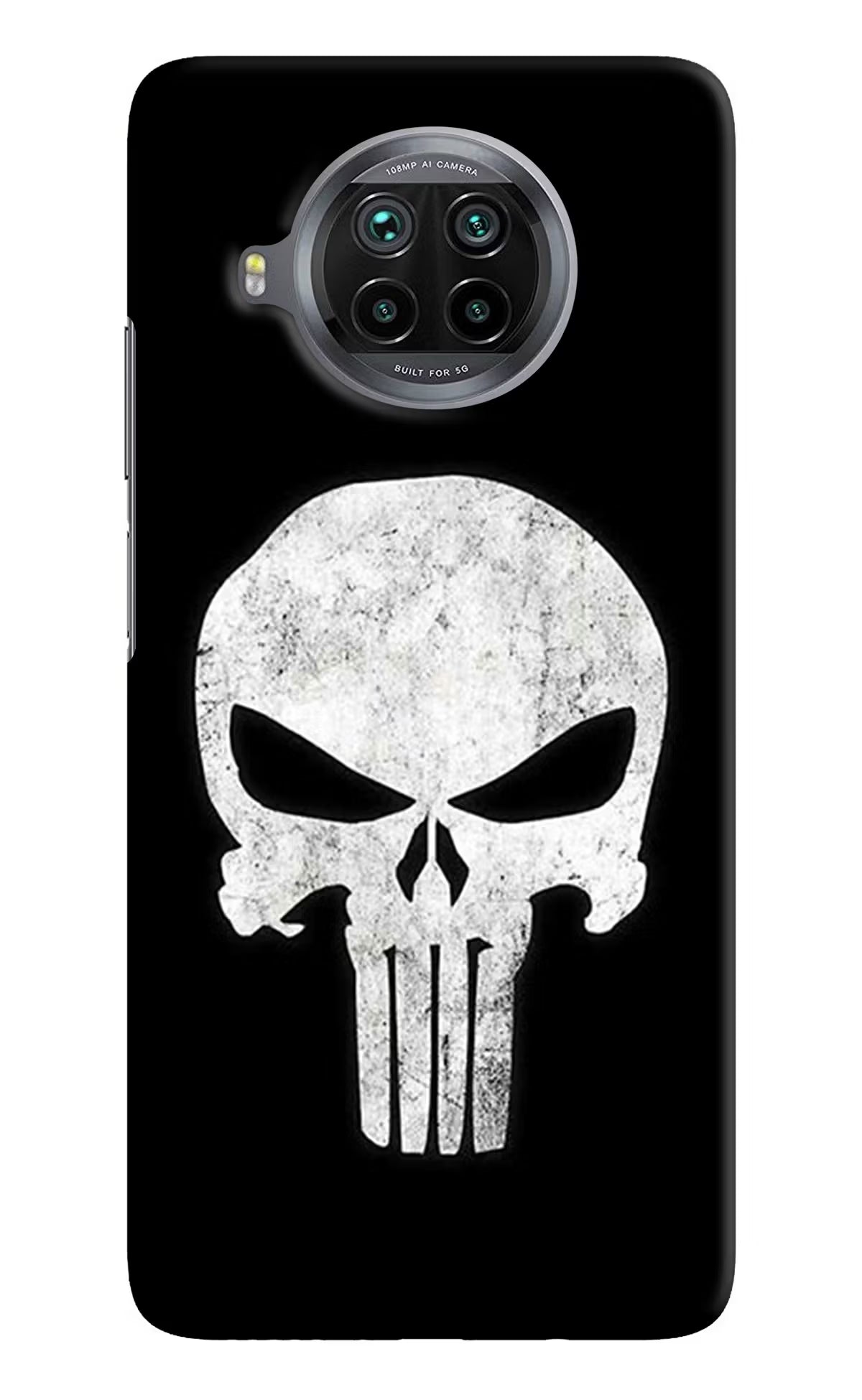 Punisher Skull Mi 10i Hard Case Back Cover by Casekaro