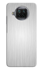 Wooden Grey Texture Mi 10i Hard Case Back Cover by Casekaro