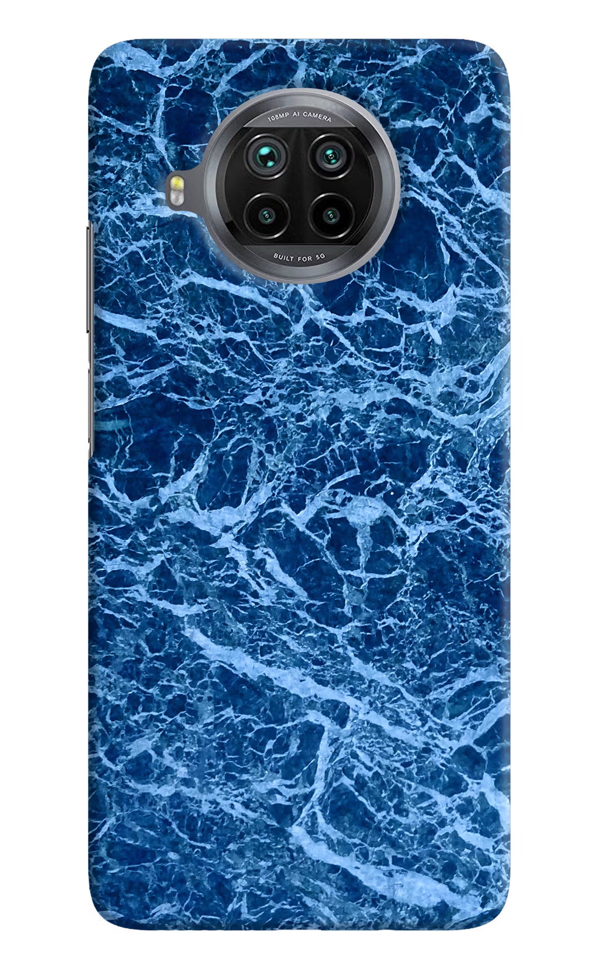 Blue Marble Mi 10i Hard Case Back Cover by Casekaro