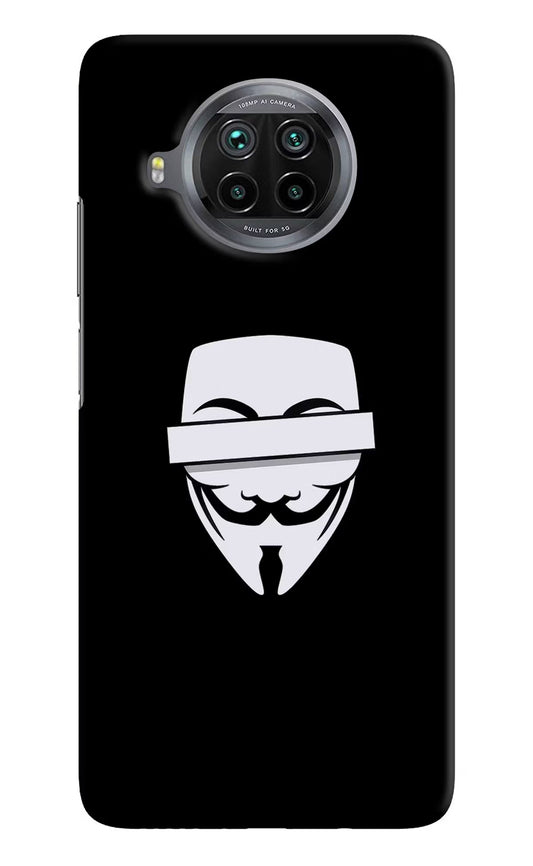 Anonymous Face Mi 10i Hard Case Back Cover by Casekaro