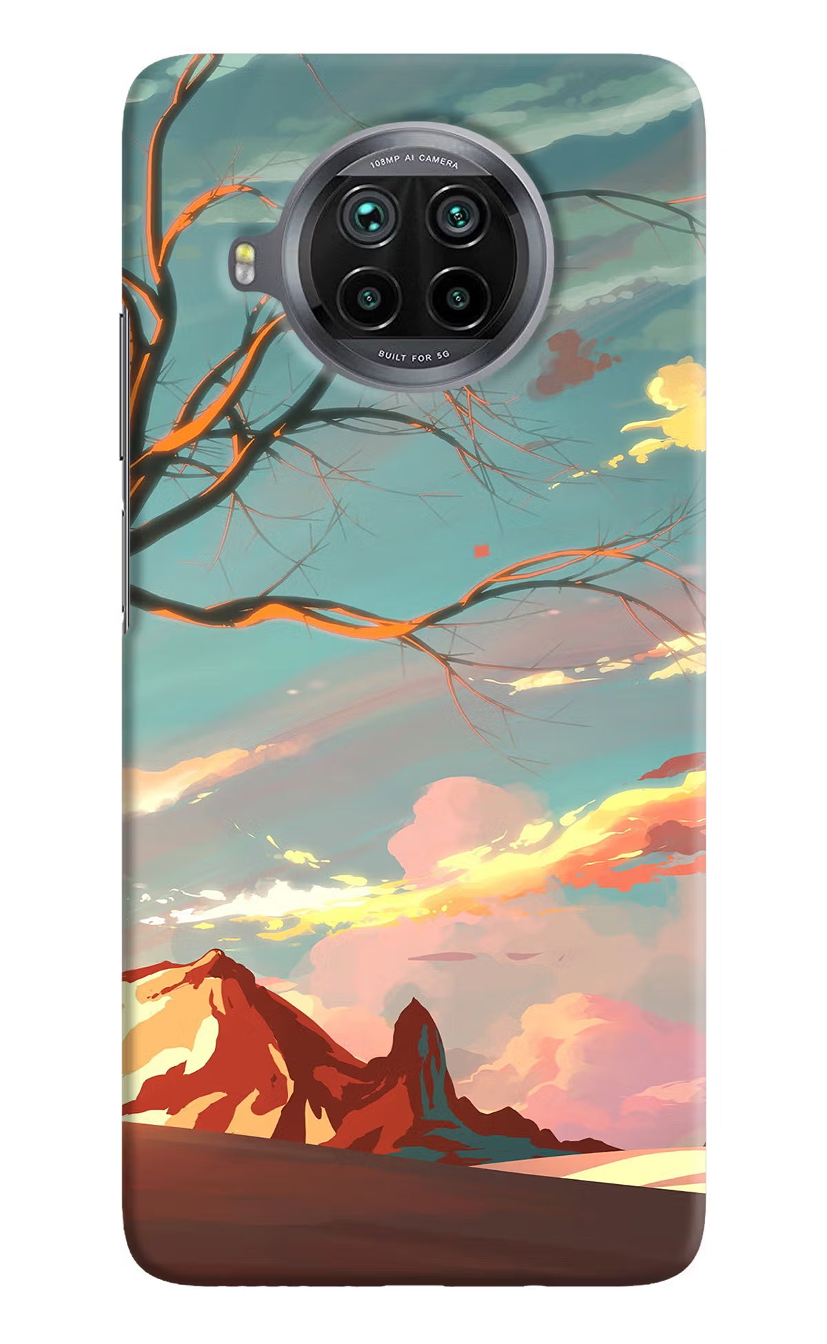 Scenery Mi 10i Hard Case Back Cover by Casekaro