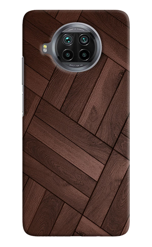 Wooden Texture Design Mi 10i Hard Case Back Cover by Casekaro