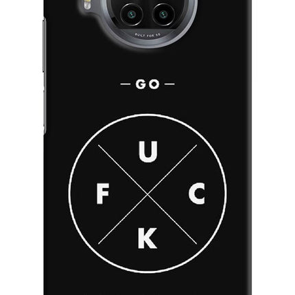 Go Fuck Yourself Mi 10i Hard Case Back Cover by Casekaro