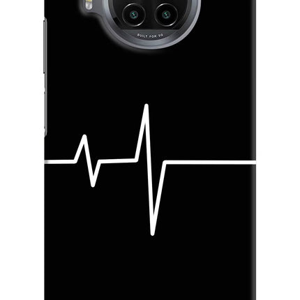 Heart Beats Mi 10i Hard Case Back Cover by Casekaro