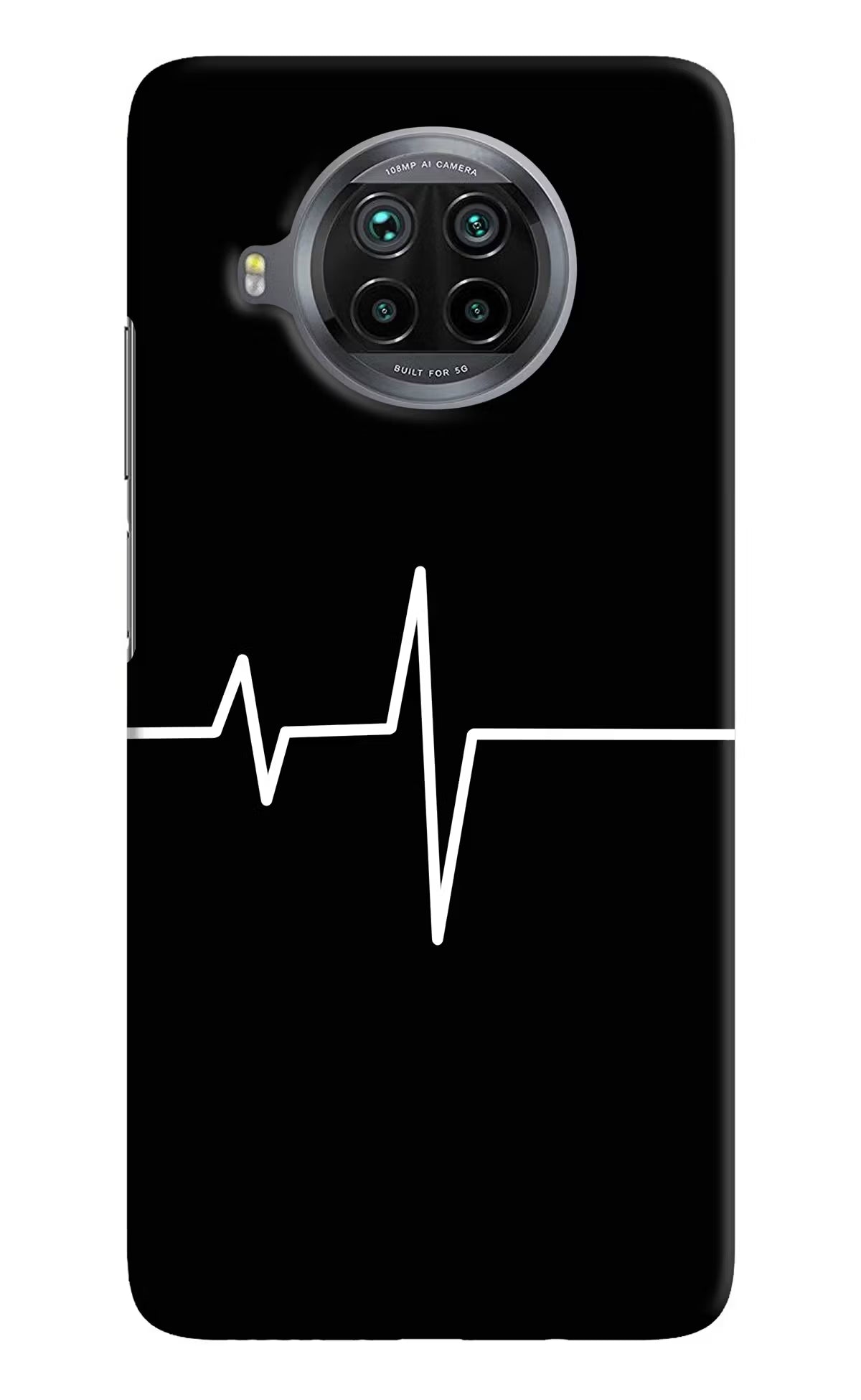 Heart Beats Mi 10i Hard Case Back Cover by Casekaro