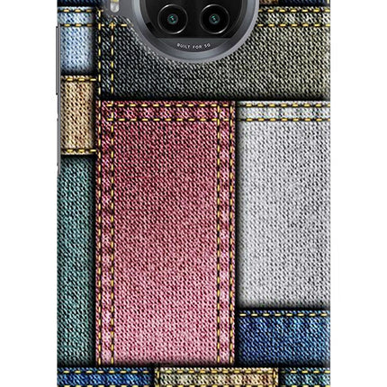 Multicolor Jeans Mi 10i Hard Case Back Cover by Casekaro