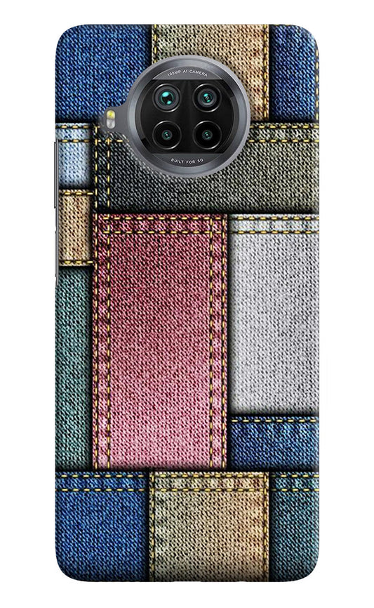Multicolor Jeans Mi 10i Hard Case Back Cover by Casekaro
