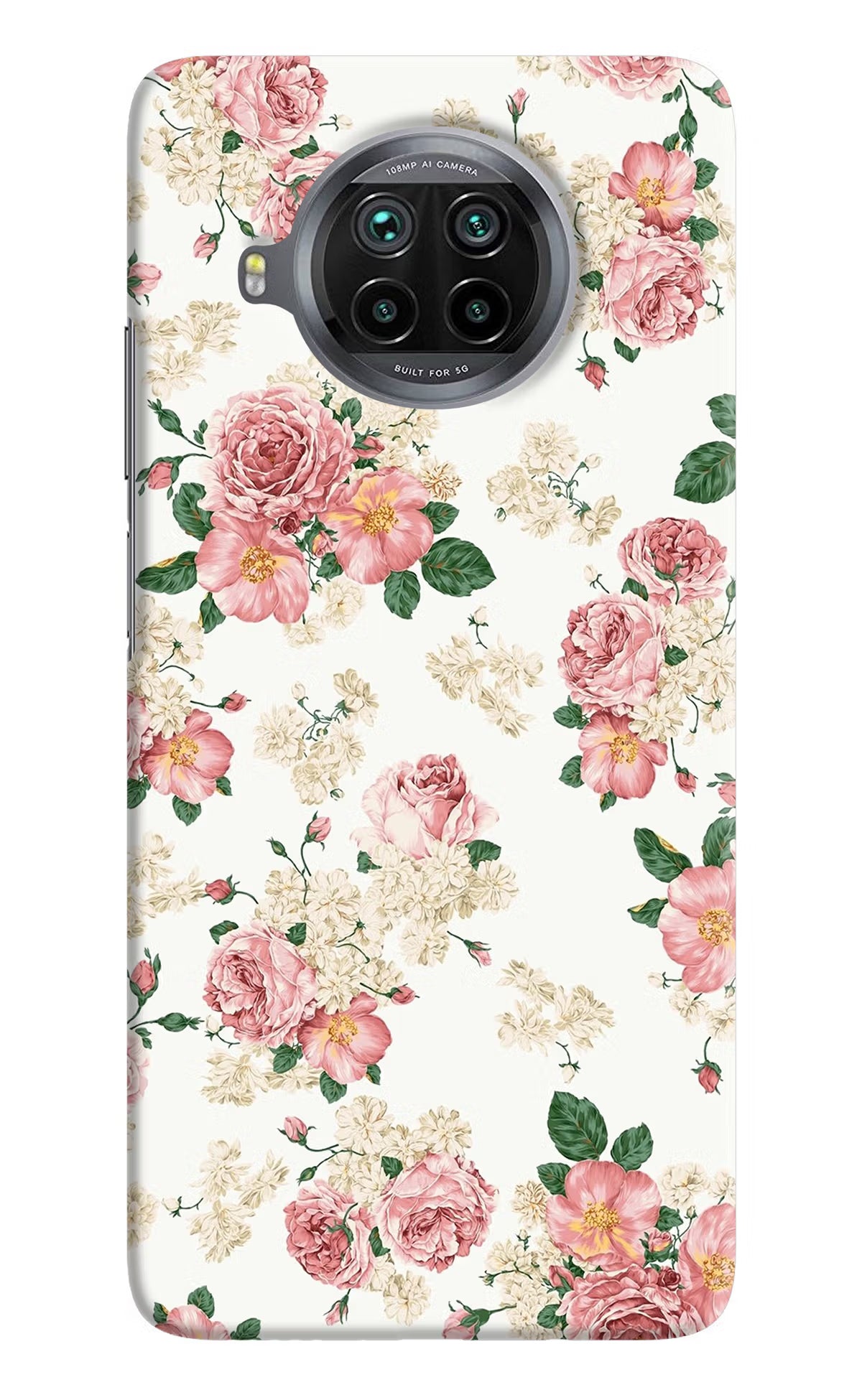Flowers Mi 10i Hard Case Back Cover by Casekaro