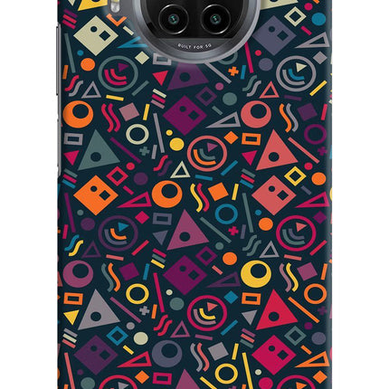 Geometric Abstract Mi 10i Hard Case Back Cover by Casekaro