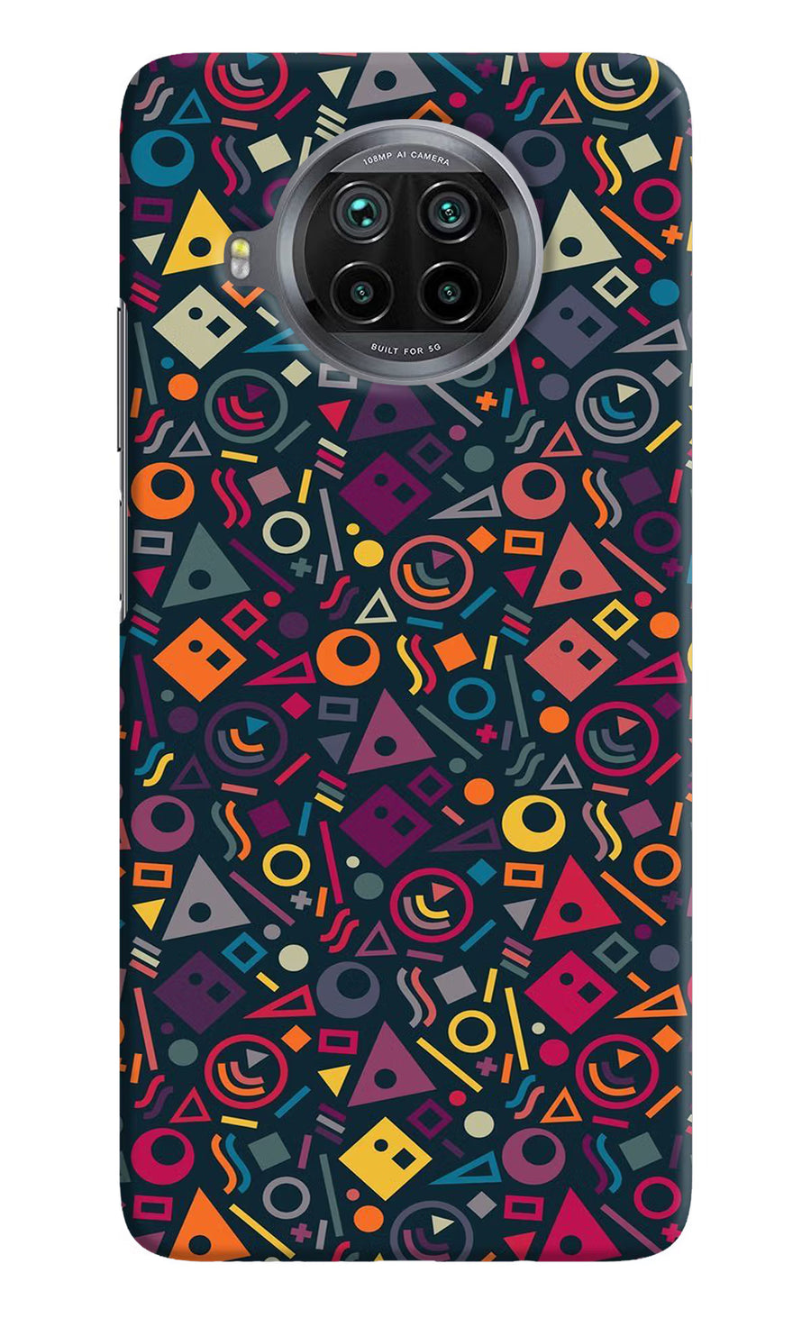 Geometric Abstract Mi 10i Back Cover, Hard case