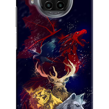 Game Of Thrones Mi 10i Hard Case Back Cover by Casekaro
