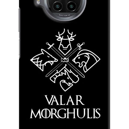 Valar Morghulis | Game Of Thrones Mi 10i Hard Case Back Cover by Casekaro