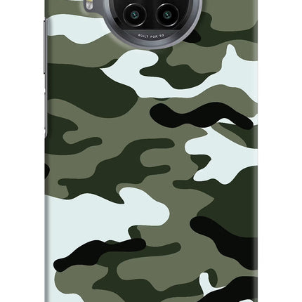 Camouflage Mi 10i Hard Case Back Cover by Casekaro