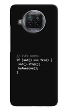 Life Motto Code Mi 10i Hard Case Back Cover by Casekaro