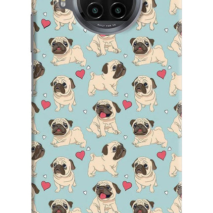 Pug Dog Mi 10i Hard Case Back Cover by Casekaro