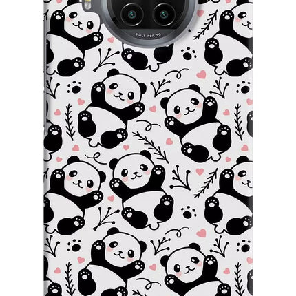 Cute Panda Mi 10i Hard Case Back Cover by Casekaro