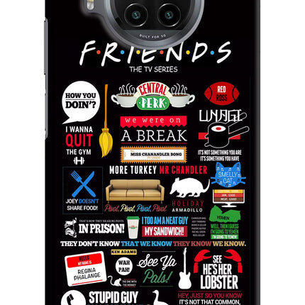 FRIENDS Mi 10i Hard Case Back Cover by Casekaro