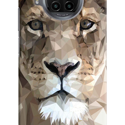 Lion Art Mi 10i Hard Case Back Cover by Casekaro