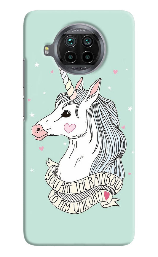 Unicorn Wallpaper Mi 10i Hard Case Back Cover by Casekaro