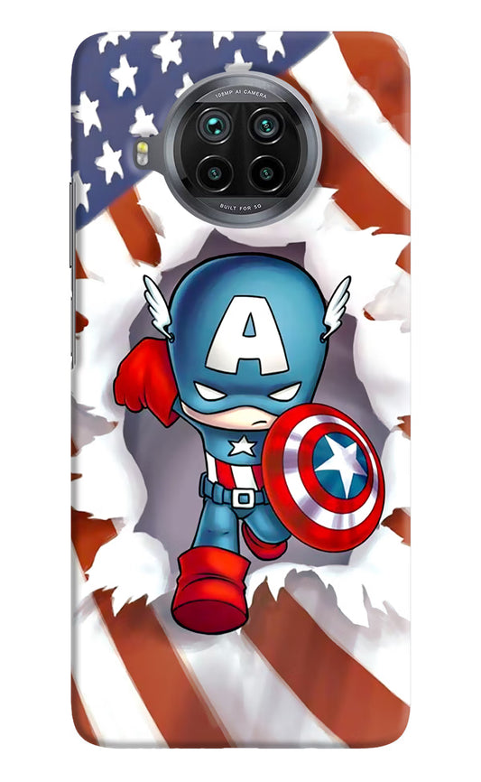 Captain America Mi 10i Hard Case Back Cover by Casekaro