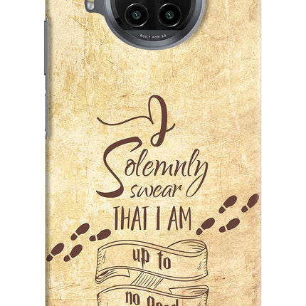 I Solemnly swear that i up to no good Mi 10i Hard Case Back Cover by Casekaro