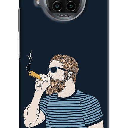 Smoking Mi 10i Hard Case Back Cover by Casekaro