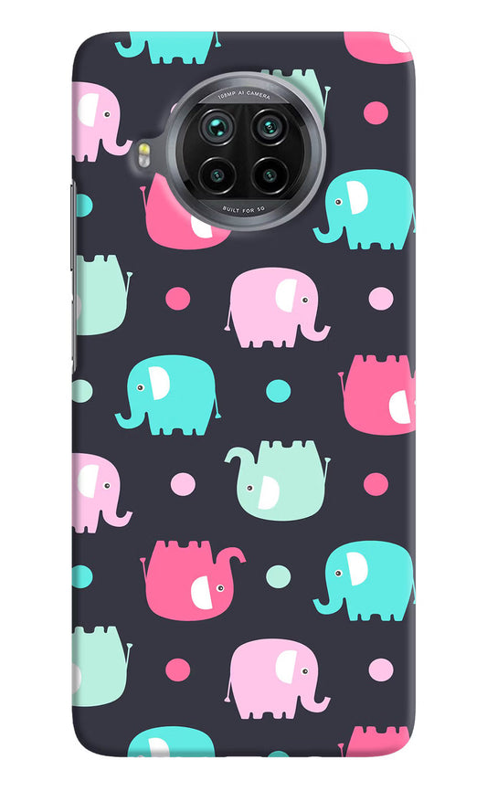Elephants Mi 10i Hard Case Back Cover by Casekaro