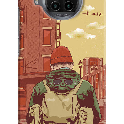 Adventurous Mi 10i Hard Case Back Cover by Casekaro