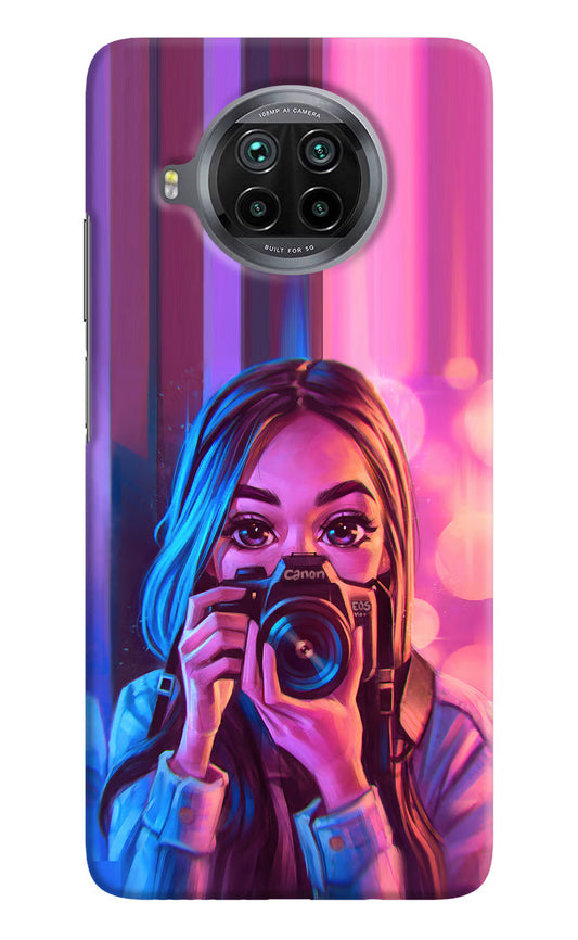 Girl Photographer Mi 10i Hard Case Back Cover by Casekaro