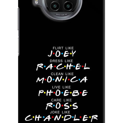 FRIENDS Character Mi 10i Hard Case Back Cover by Casekaro