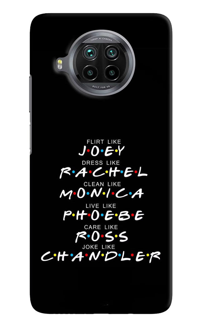 FRIENDS Character Mi 10i Hard Case Back Cover by Casekaro