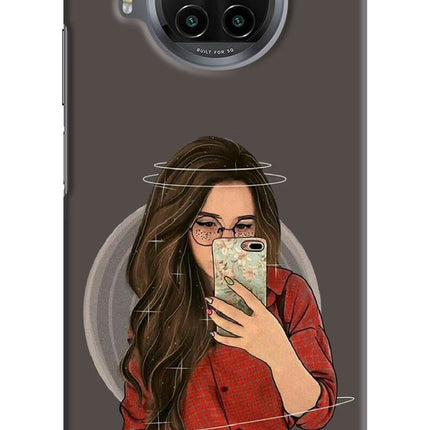 Selfie Queen Mi 10i Hard Case Back Cover by Casekaro