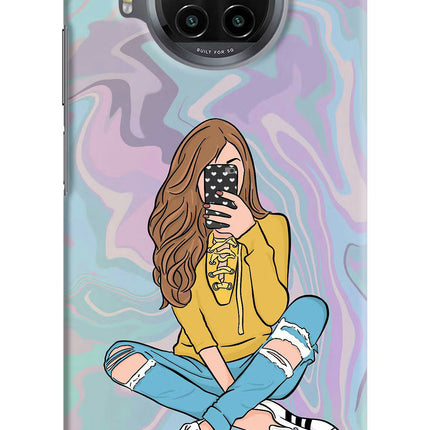 Selfie Girl Mi 10i Hard Case Back Cover by Casekaro