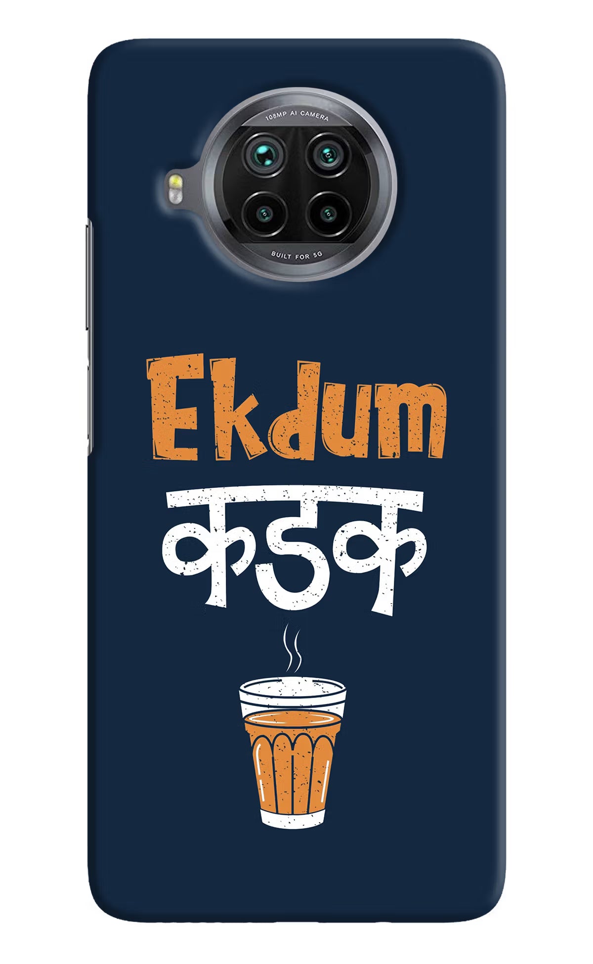 Ekdum Kadak Chai Mi 10i Hard Case Back Cover by Casekaro
