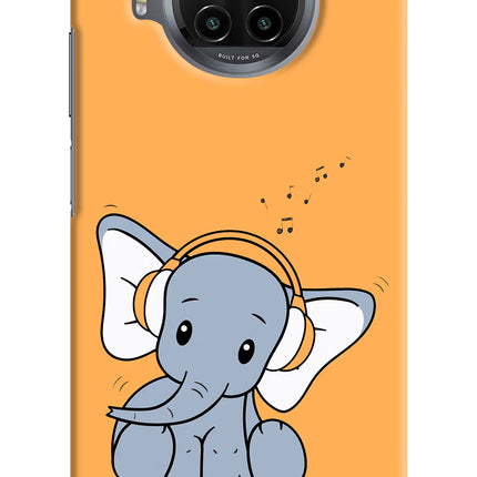 High On Music Mi 10i Hard Case Back Cover by Casekaro
