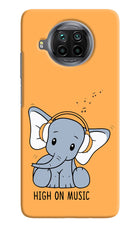 High On Music Mi 10i Hard Case Back Cover by Casekaro