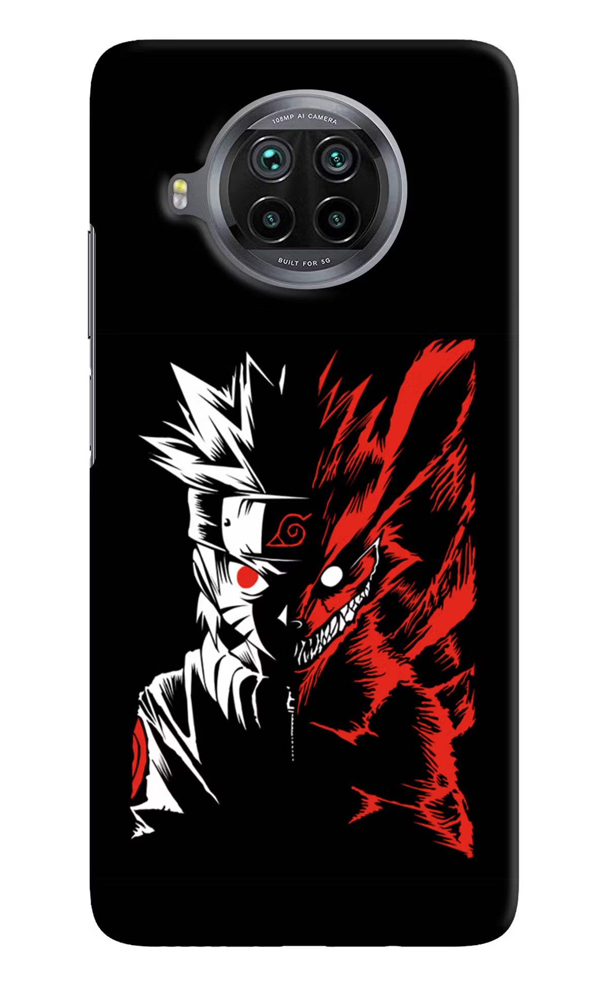 Naruto Two Face Mi 10i Hard Case Back Cover by Casekaro