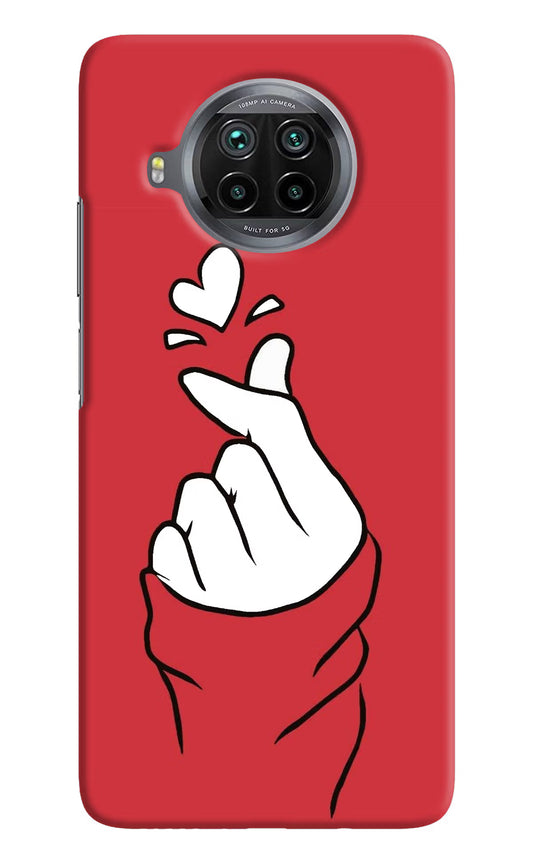 Korean Love Sign Mi 10i Hard Case Back Cover by Casekaro