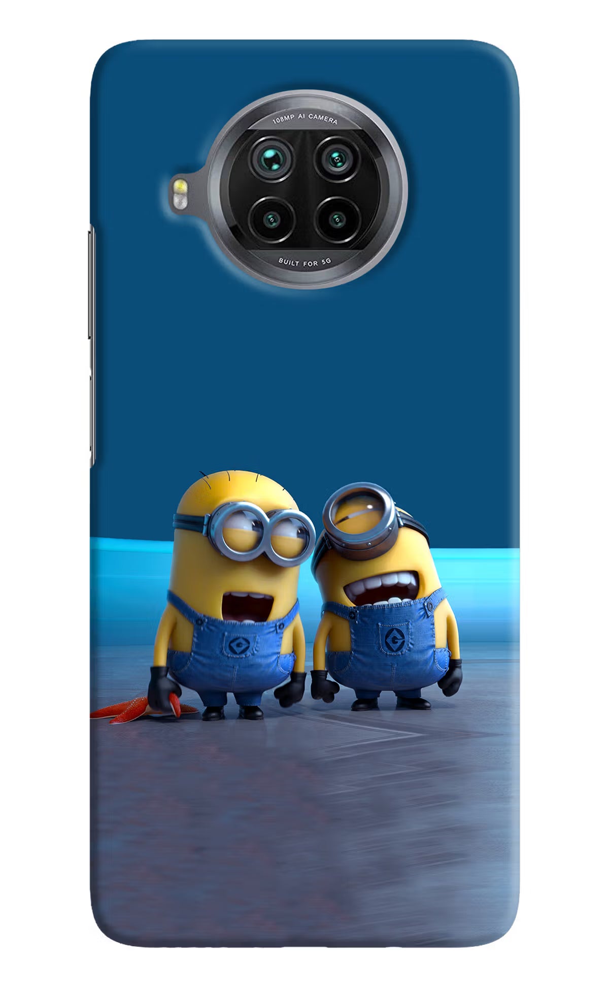 Minion Laughing Mi 10i Hard Case Back Cover by Casekaro