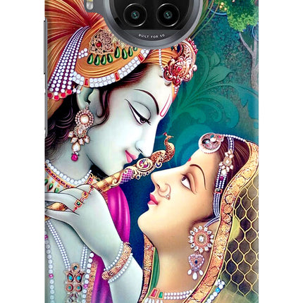 Lord Radha Krishna Mi 10i Hard Case Back Cover by Casekaro